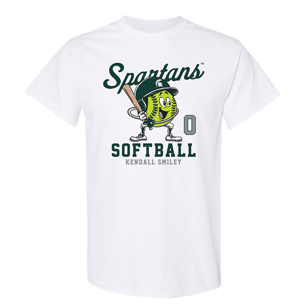 Michigan State - NCAA Softball : Kendall Smiley - Fashion Shersey T-Shirt-0