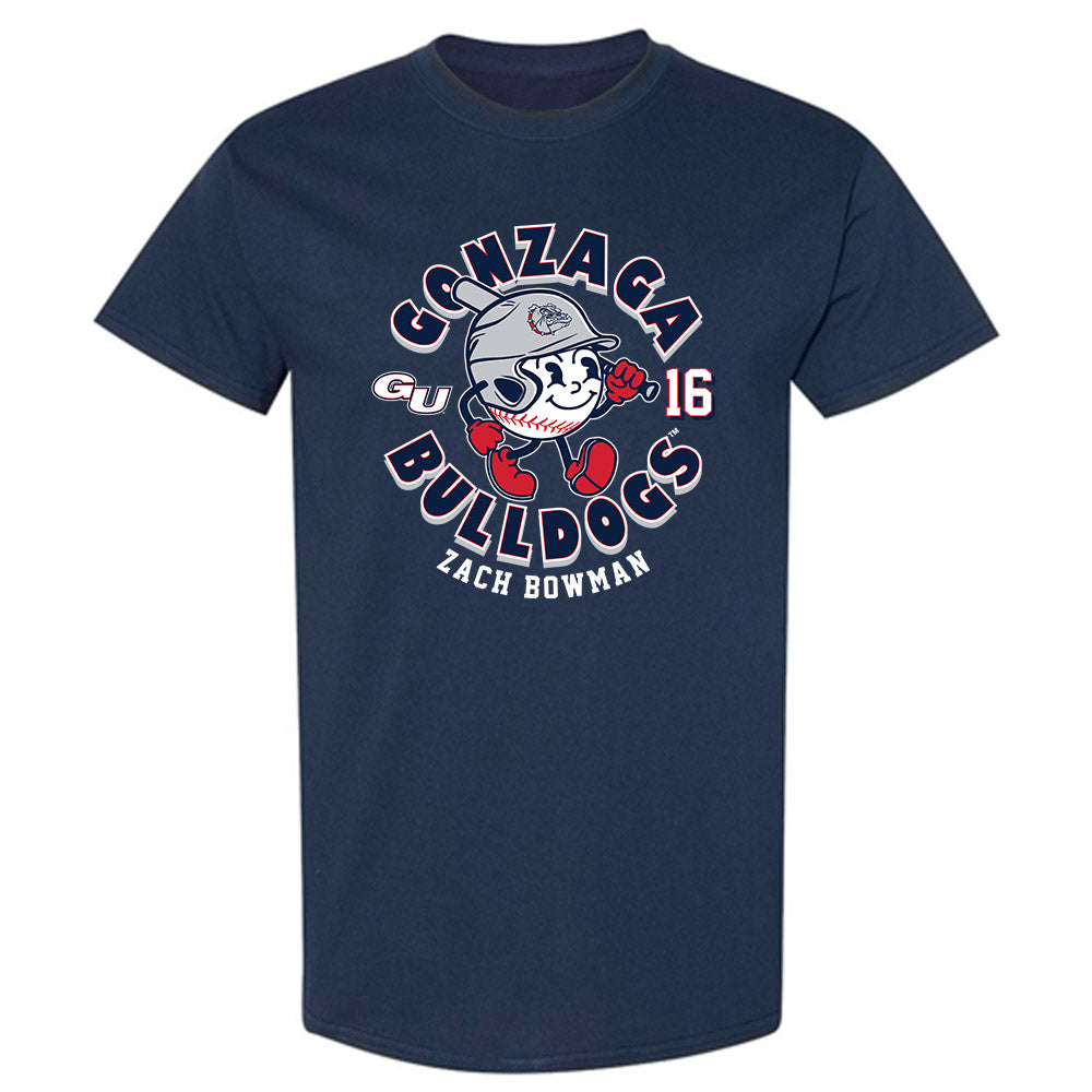 Gonzaga - NCAA Baseball : Zach Bowman - Fashion Shersey T-Shirt-0