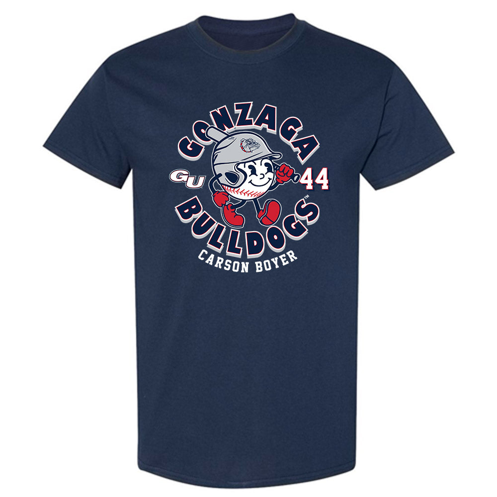 Gonzaga - NCAA Baseball : Carson Boyer - Fashion Shersey T-Shirt-0