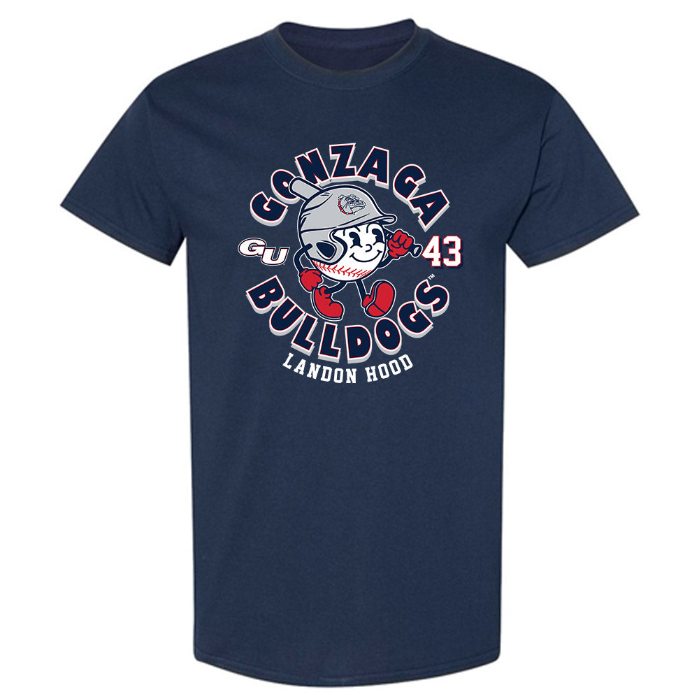 Gonzaga - NCAA Baseball : Landon Hood - Fashion Shersey T-Shirt-0