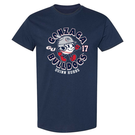 Gonzaga - NCAA Baseball : Quinn Hubbs - Fashion Shersey T-Shirt-0