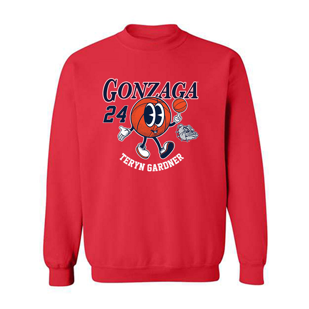 Gonzaga - NCAA Women's Basketball : Teryn Gardner - Fashion Shersey Crewneck Sweatshirt-0