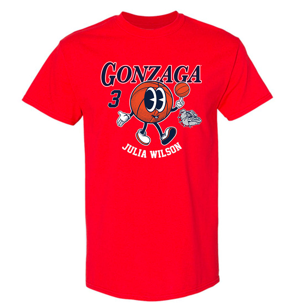 Gonzaga - NCAA Women's Basketball : Julia Wilson - Fashion Shersey T-Shirt-0