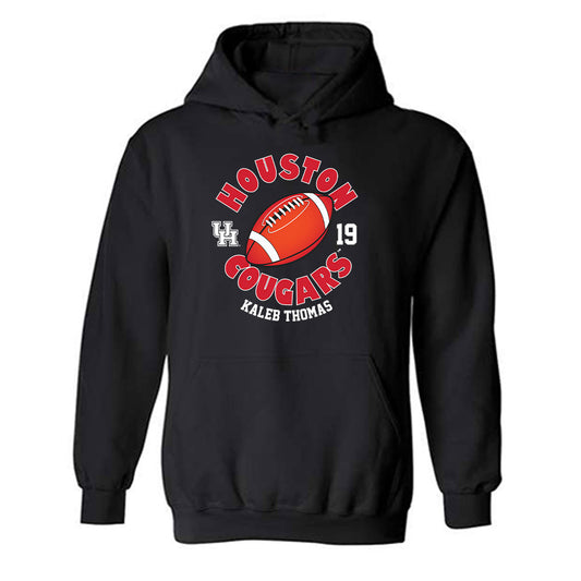 Houston - NCAA Football : Kaleb Thomas - Fashion Shersey Hooded Sweatshirt-0