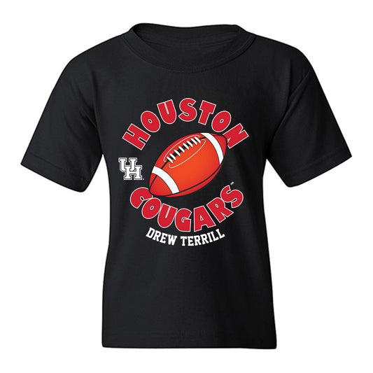Houston - NCAA Football : Drew Terrill - Fashion Shersey Youth T-Shirt-0