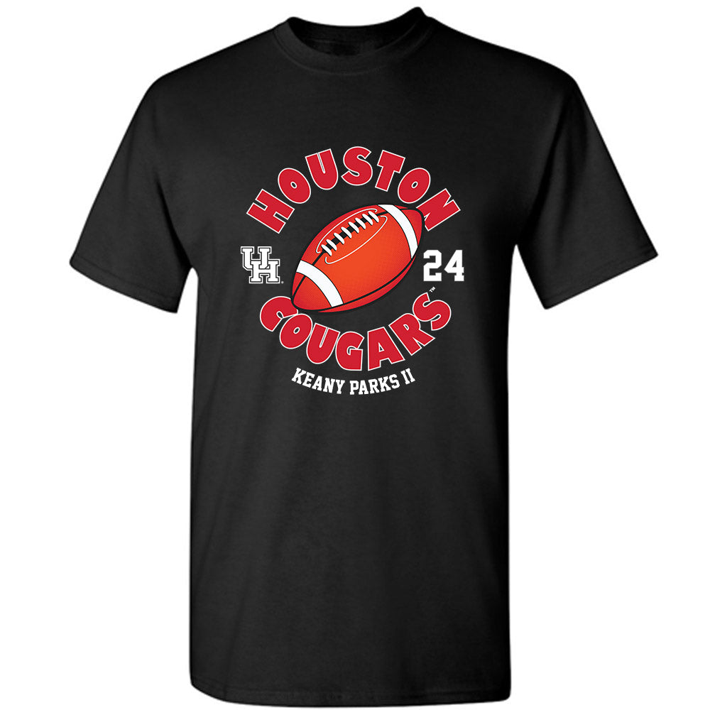 Houston - NCAA Football : Keany Parks II - Fashion Shersey T-Shirt-0