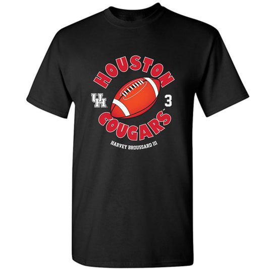 Houston - NCAA Football : Harvey Broussard III - Fashion Shersey T-Shirt-0