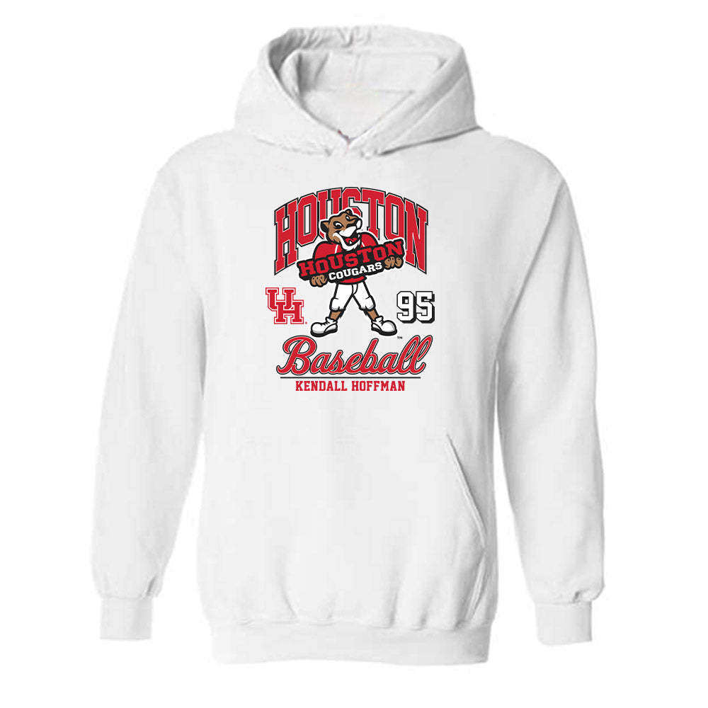 Houston - NCAA Baseball : Kendall Hoffman - Fashion Shersey Hooded Sweatshirt-0