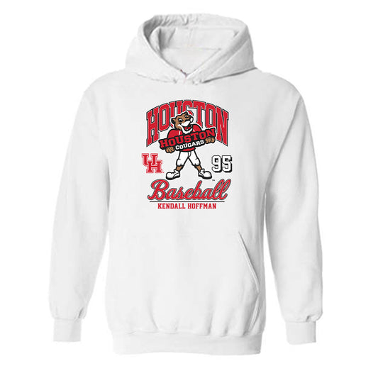 Houston - NCAA Baseball : Kendall Hoffman - Fashion Shersey Hooded Sweatshirt-0