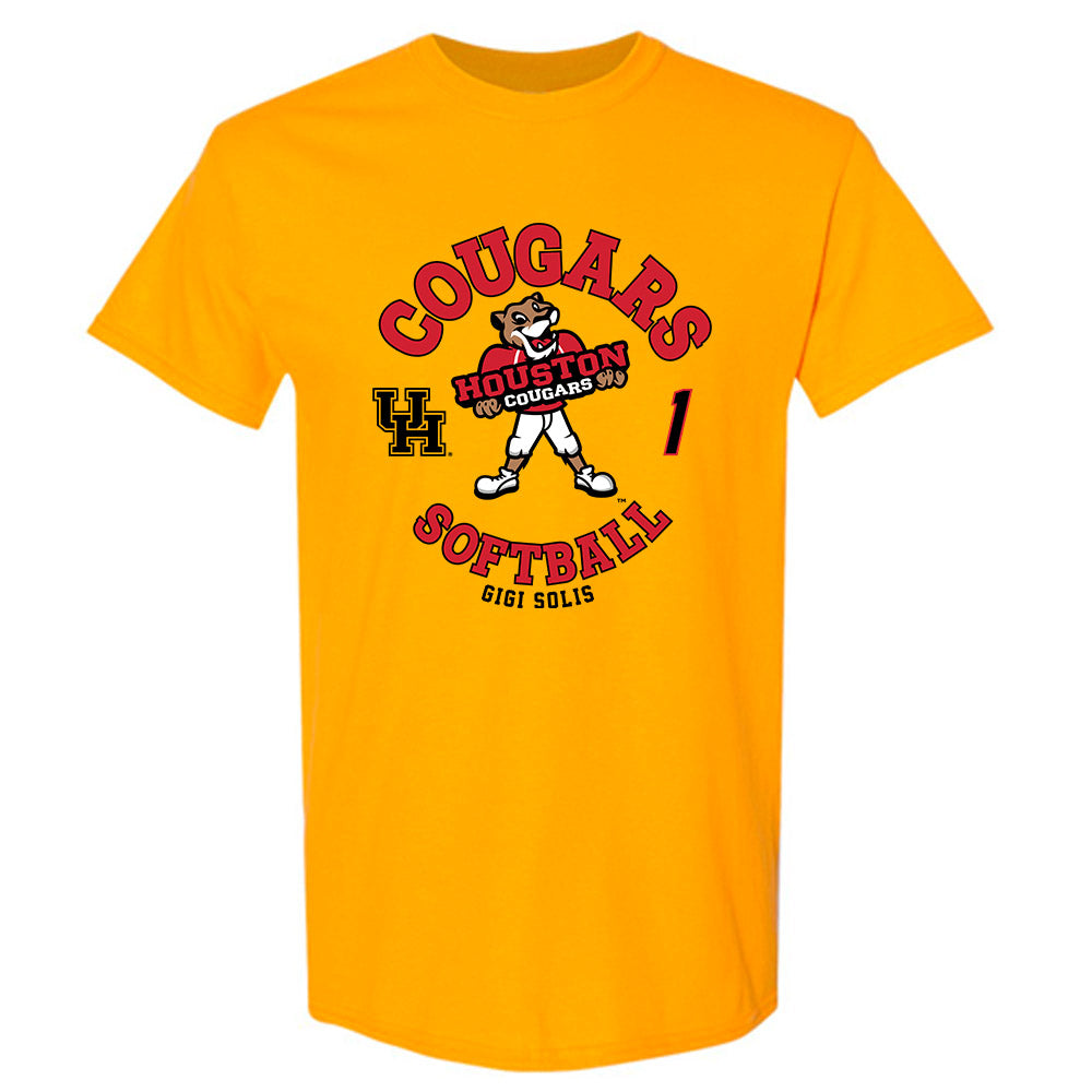 Houston - NCAA Softball : Gigi Solis - Fashion Shersey T-Shirt-0