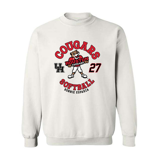 Houston - NCAA Softball : Ronnie Esparza - Fashion Shersey Crewneck Sweatshirt-0