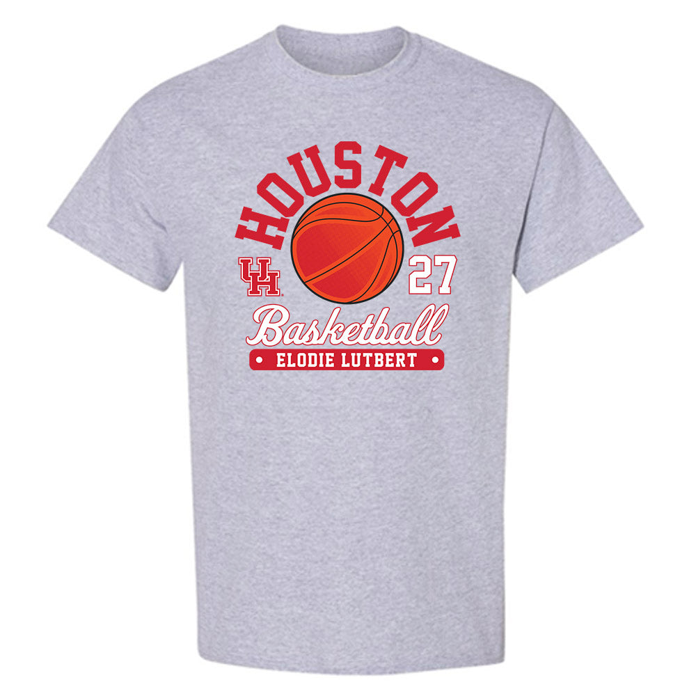 Houston - NCAA Women's Basketball : Elodie Lutbert - Fashion Shersey T-Shirt-0