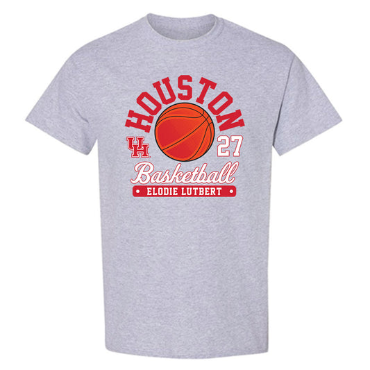 Houston - NCAA Women's Basketball : Elodie Lutbert - Fashion Shersey T-Shirt-0