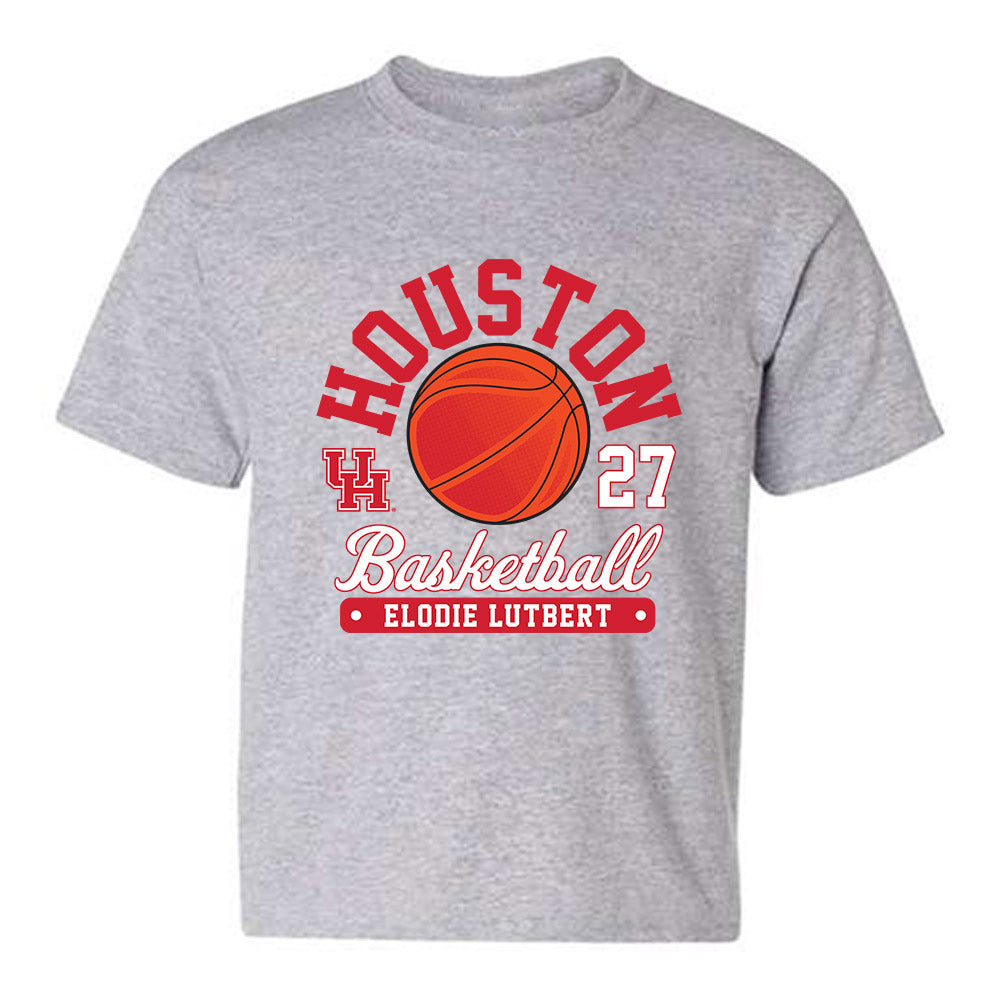 Houston - NCAA Women's Basketball : Elodie Lutbert - Fashion Shersey Youth T-Shirt-0