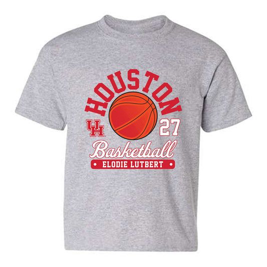 Houston - NCAA Women's Basketball : Elodie Lutbert - Fashion Shersey Youth T-Shirt-0