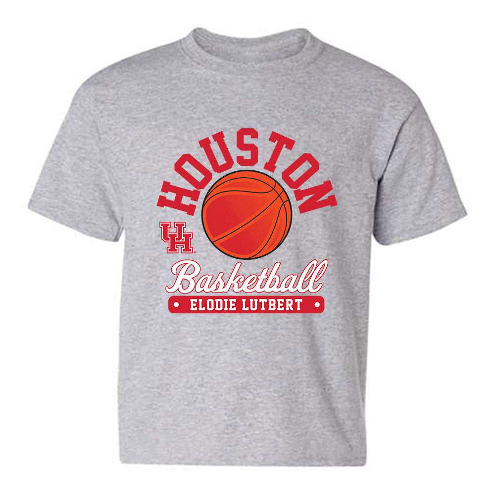 Houston - NCAA Women's Basketball : Elodie Lutbert - Fashion Shersey Youth T-Shirt-0