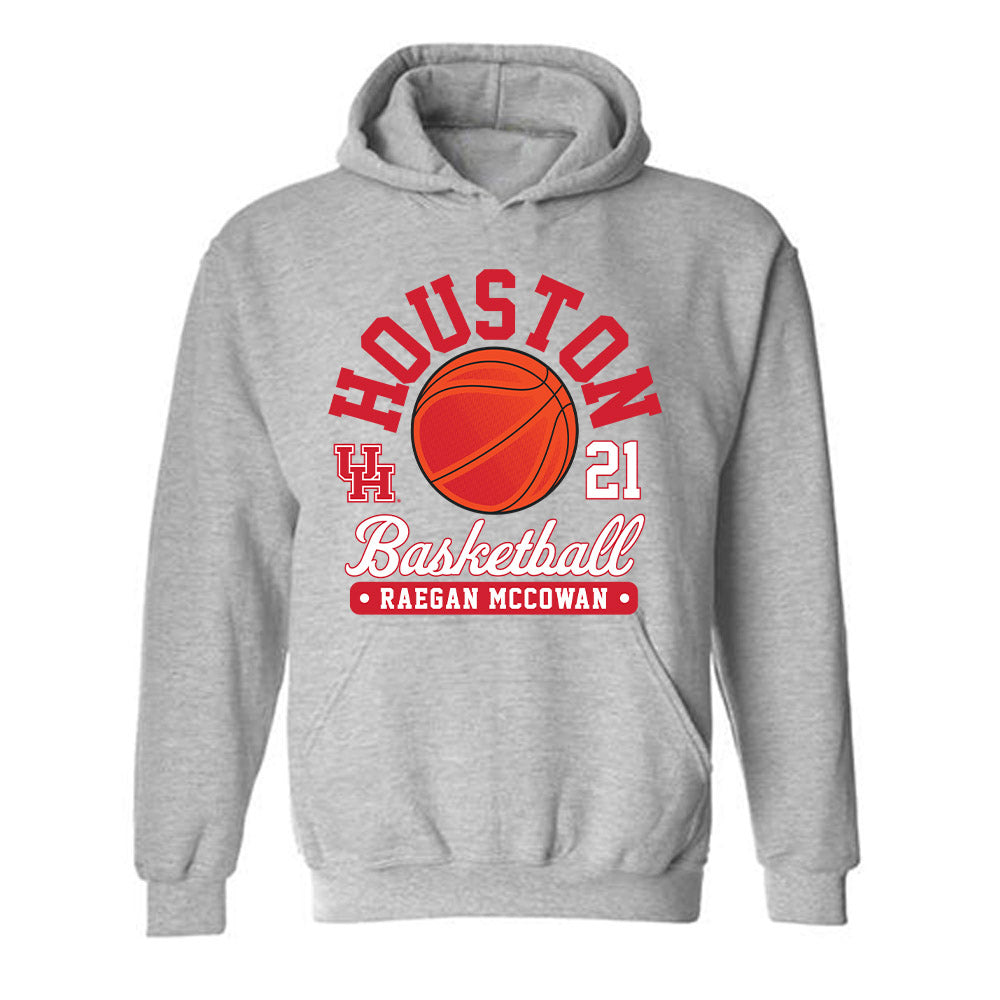 Houston - NCAA Women's Basketball : Raegan Mccowan - Fashion Shersey Hooded Sweatshirt-0