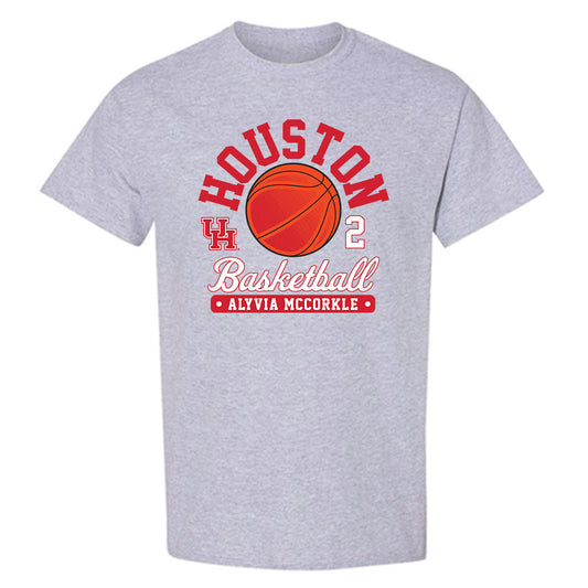 Houston - NCAA Women's Basketball : Alyvia McCorkle - Fashion Shersey T-Shirt-0