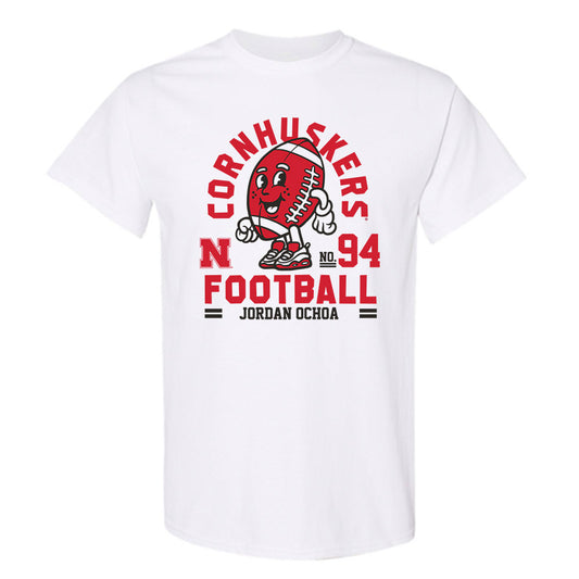 Nebraska - NCAA Football : Jordan Ochoa - Fashion Shersey T-Shirt-0