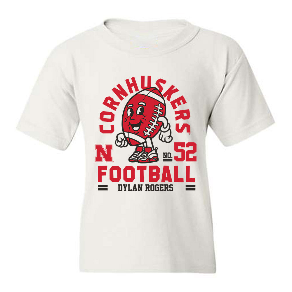 Nebraska - NCAA Football : Dylan Rogers - Fashion Shersey Youth T-Shirt-0