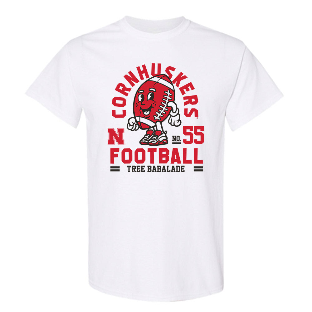 Nebraska - NCAA Football : Tree Babalade - Fashion Shersey T-Shirt-0