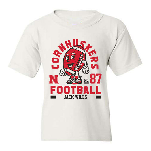 Nebraska - NCAA Football : Jack Wills - Fashion Shersey Youth T-Shirt-0