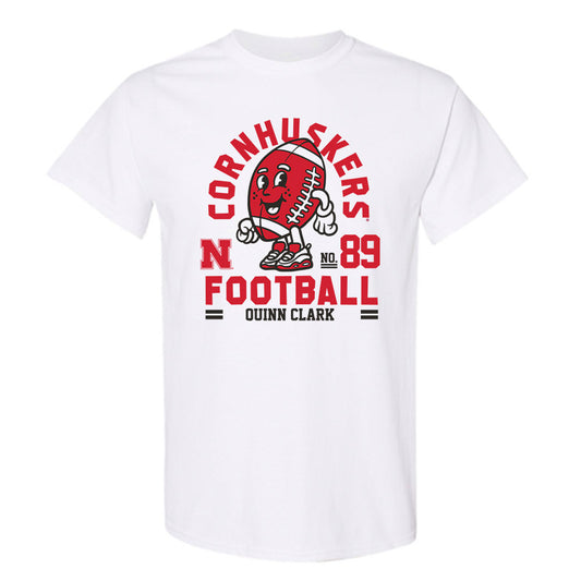 Nebraska - NCAA Football : Quinn Clark - Fashion Shersey T-Shirt-0