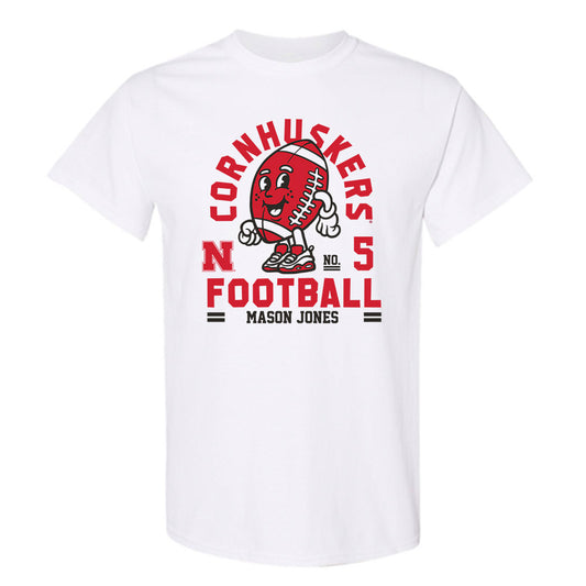 Nebraska - NCAA Football : Mason Jones - Fashion Shersey T-Shirt-0