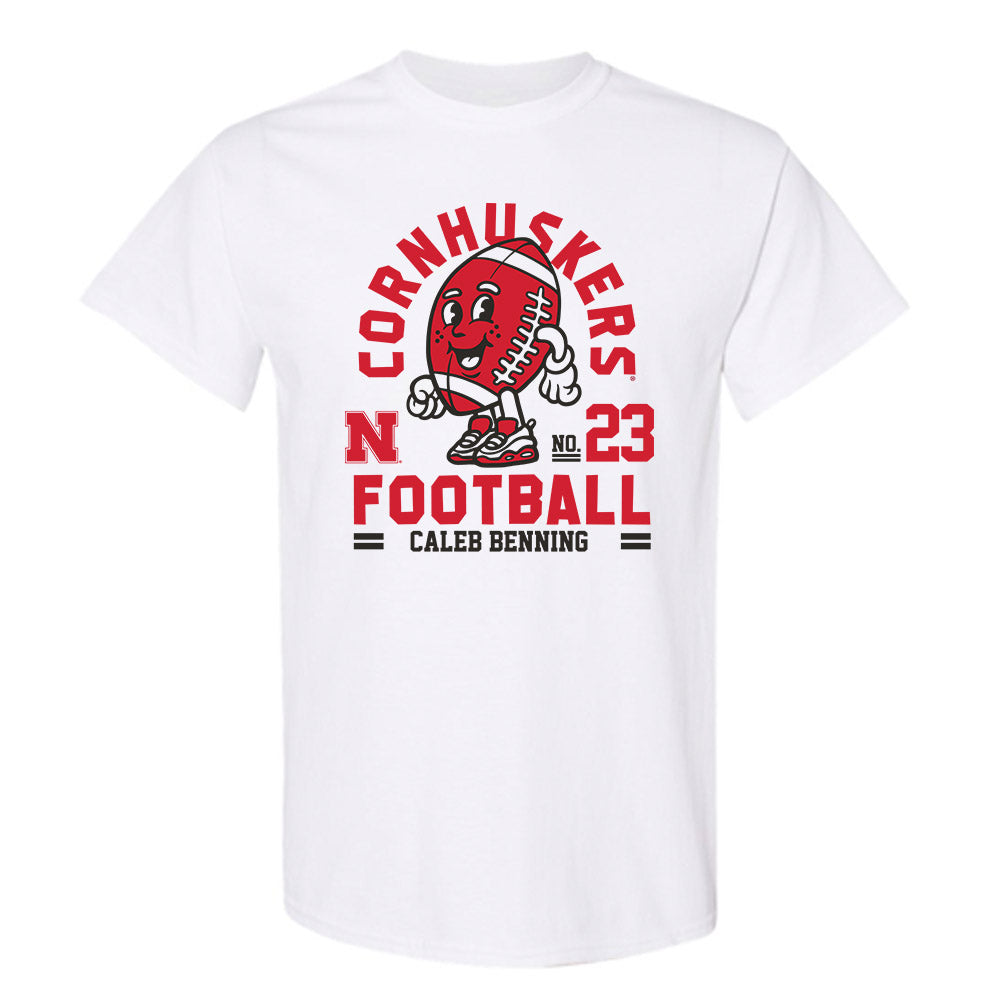 Nebraska - NCAA Football : Caleb Benning - Fashion Shersey T-Shirt-0
