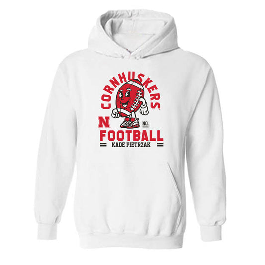 Nebraska - NCAA Football : Kade Pietrzak - Fashion Shersey Hooded Sweatshirt-0