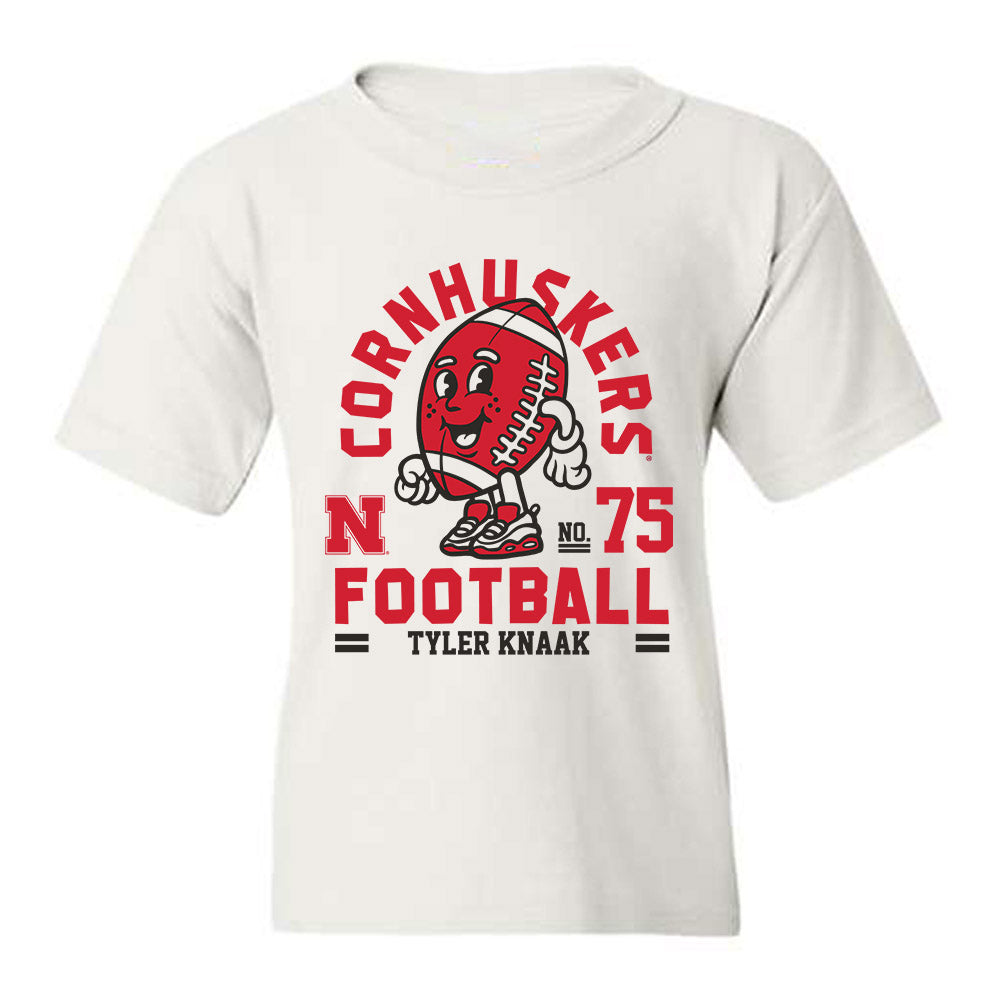 Nebraska - NCAA Football : Tyler Knaak - Fashion Shersey Youth T-Shirt-0