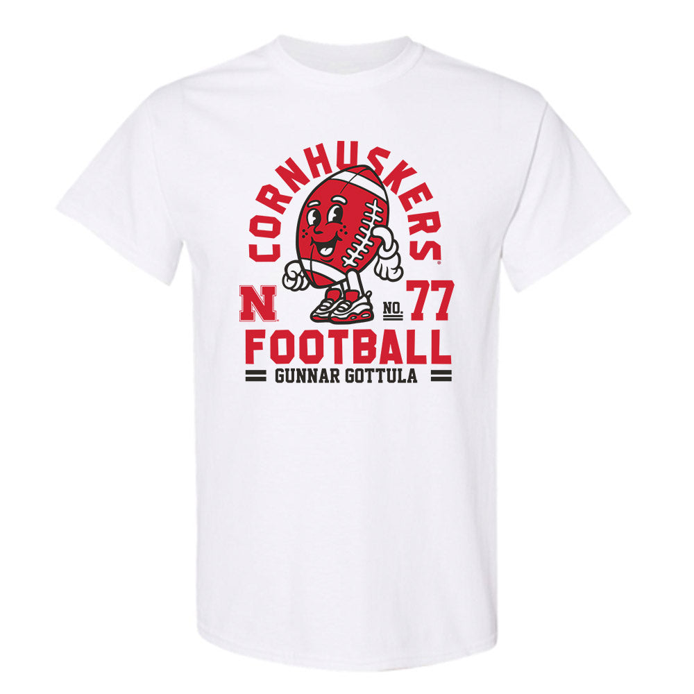 Nebraska - NCAA Football : Gunnar Gottula - Fashion Shersey T-Shirt-0