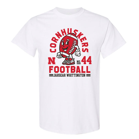 Nebraska - NCAA Football : Jahsear Whittington - Fashion Shersey T-Shirt-0