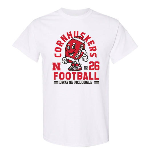 Nebraska - NCAA Football : Dwayne Mcdougle - Fashion Shersey T-Shirt-0