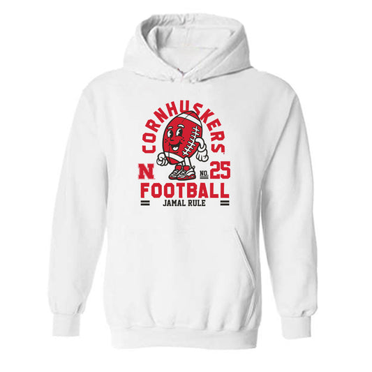 Nebraska - NCAA Football : Jamal Rule - Fashion Shersey Hooded Sweatshirt-0