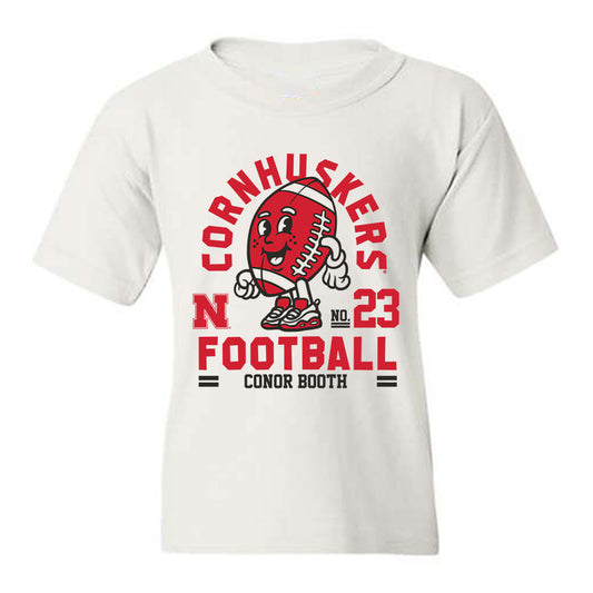 Nebraska - NCAA Football : Conor Booth - Fashion Shersey Youth T-Shirt-0