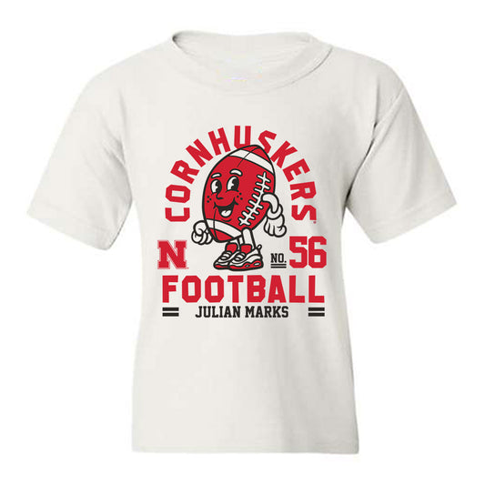 Nebraska - NCAA Football : Julian Marks - Fashion Shersey Youth T-Shirt-0