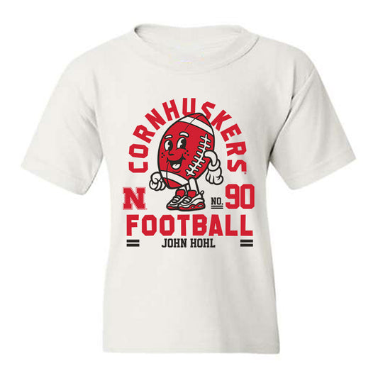 Nebraska - NCAA Football : John Hohl - Fashion Shersey Youth T-Shirt-0