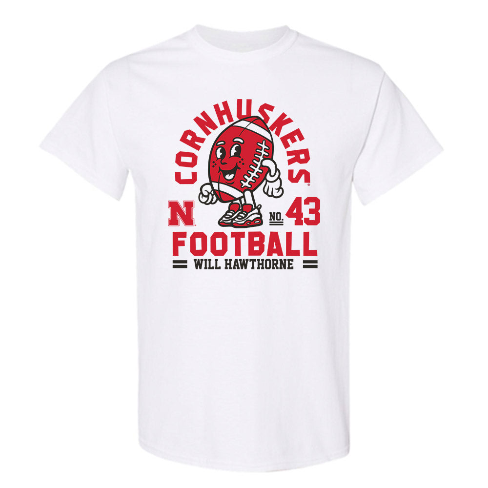 Nebraska - NCAA Football : Will Hawthorne - Fashion Shersey T-Shirt-0