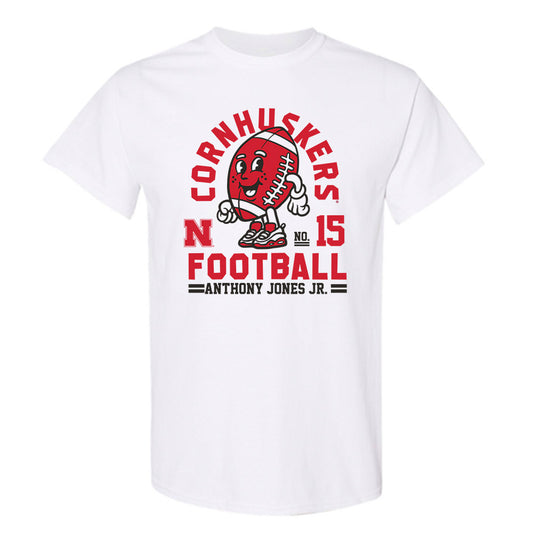 Nebraska - NCAA Football : Anthony Jones Jr. - Fashion Shersey T-Shirt-0
