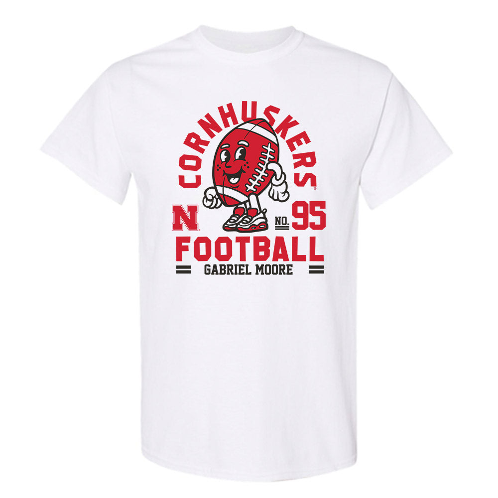 Nebraska - NCAA Football : Gabriel Moore - Fashion Shersey T-Shirt-0