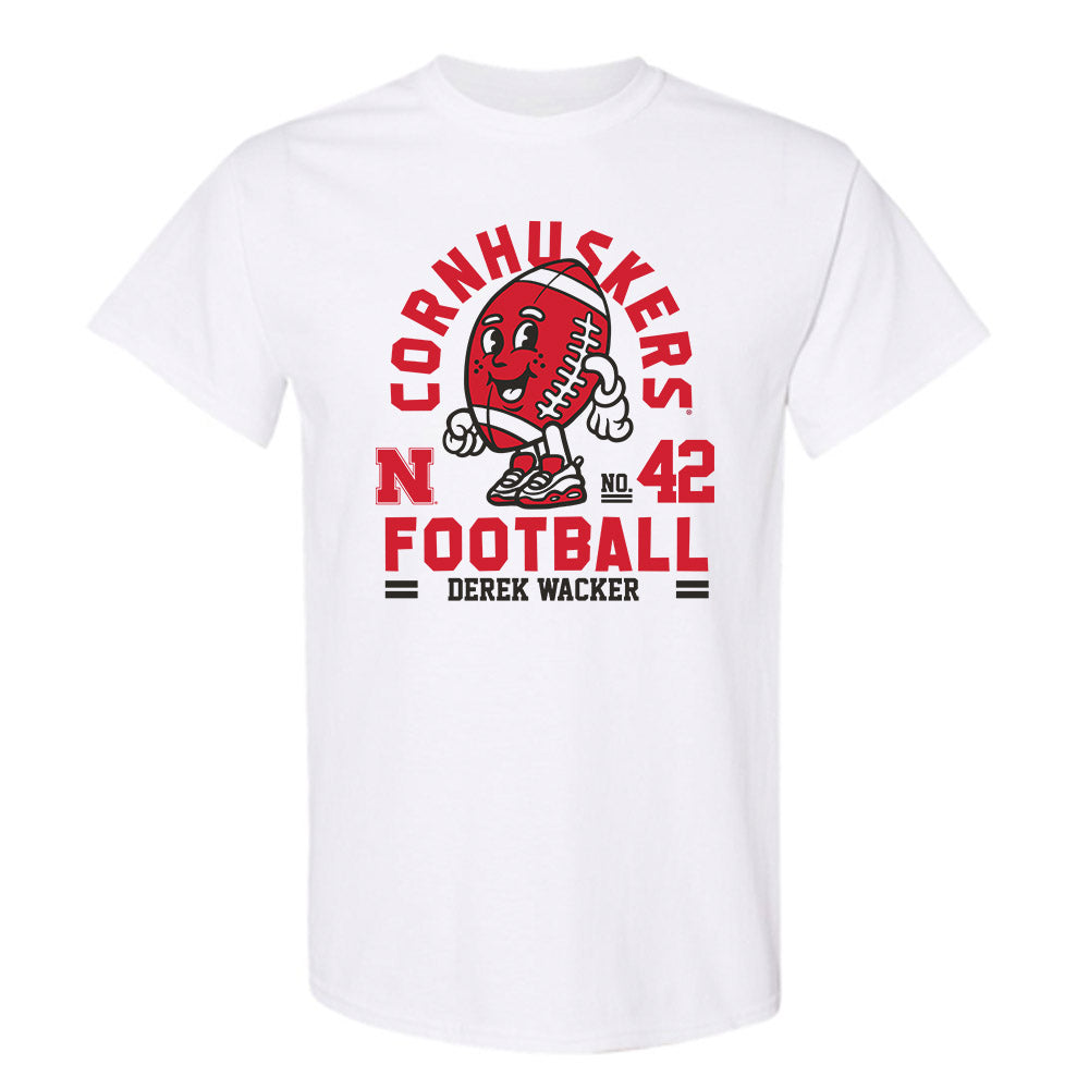 Nebraska - NCAA Football : Derek Wacker - Fashion Shersey T-Shirt-0