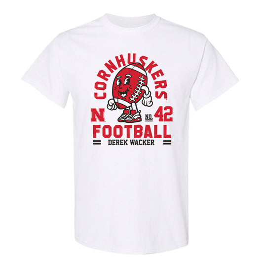 Nebraska - NCAA Football : Derek Wacker - Fashion Shersey T-Shirt-0