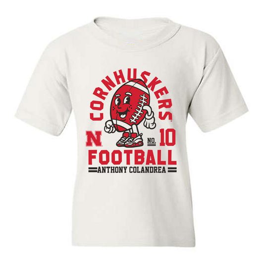 Nebraska - NCAA Football : Anthony Colandrea - Fashion Shersey Youth T-Shirt-0