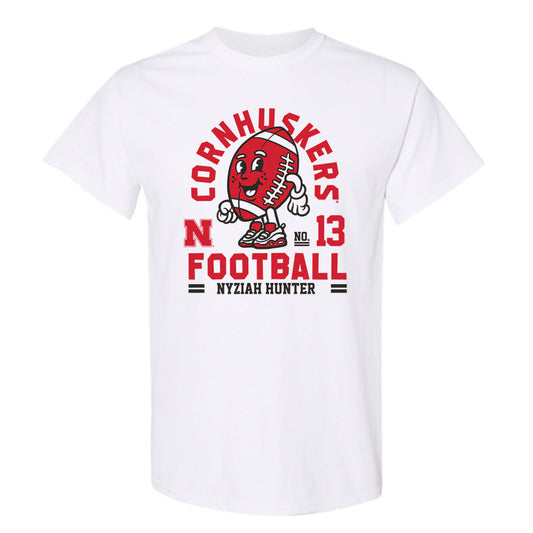 Nebraska - NCAA Football : Nyziah Hunter - Fashion Shersey T-Shirt-0