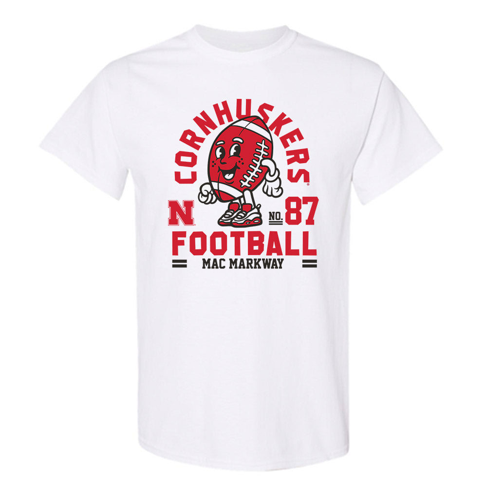 Nebraska - NCAA Football : Mac Markway - Fashion Shersey T-Shirt-0