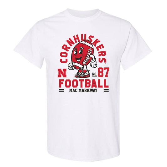 Nebraska - NCAA Football : Mac Markway - Fashion Shersey T-Shirt-0