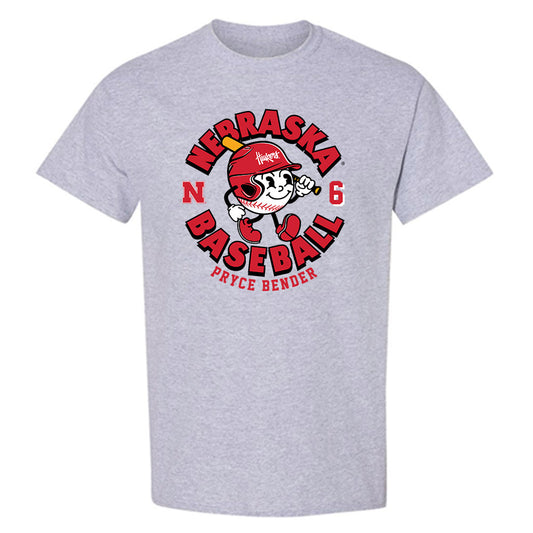 Nebraska - NCAA Baseball : Pryce Bender - Fashion Shersey T-Shirt-0