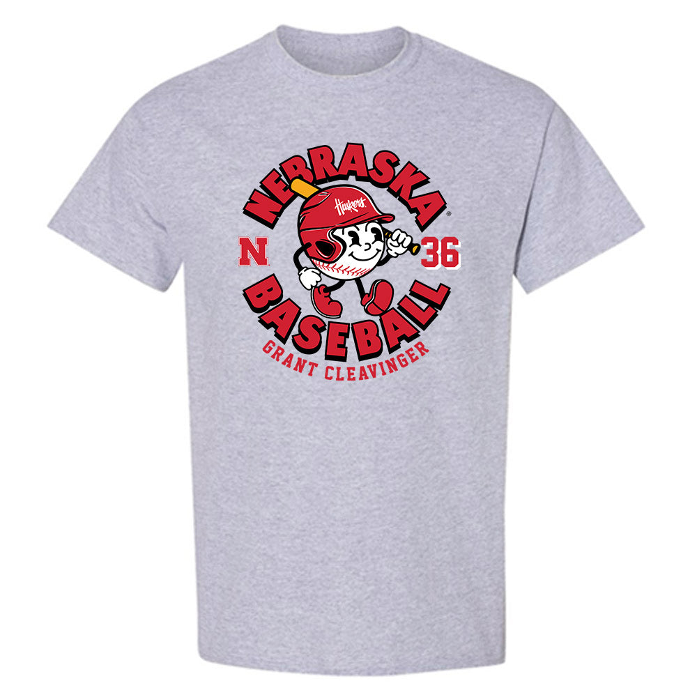 Nebraska - NCAA Baseball : Grant Cleavinger - Fashion Shersey T-Shirt-0