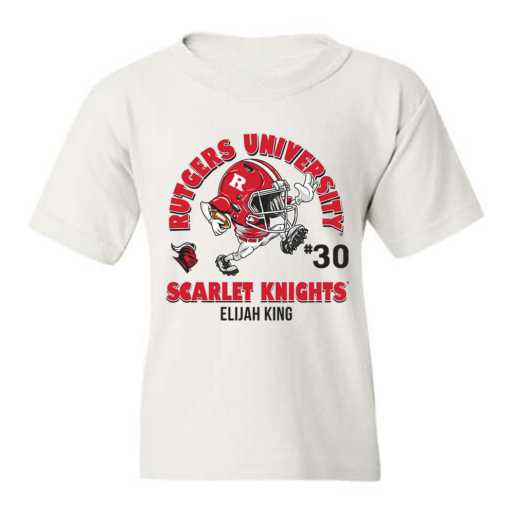 Rutgers - NCAA Football : Elijah King - Sport Shersey Youth T-Shirt